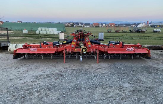 Ansicht einer Kreiselegge